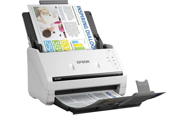 Epson DS-530 II Color Duplex Document Scanner w/ ADF up to 35 ppm