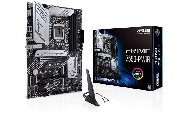 ASUS PRIME Z590-P WIFI Intel Z590 ATX Intel Motherboard Aura Sync RGB