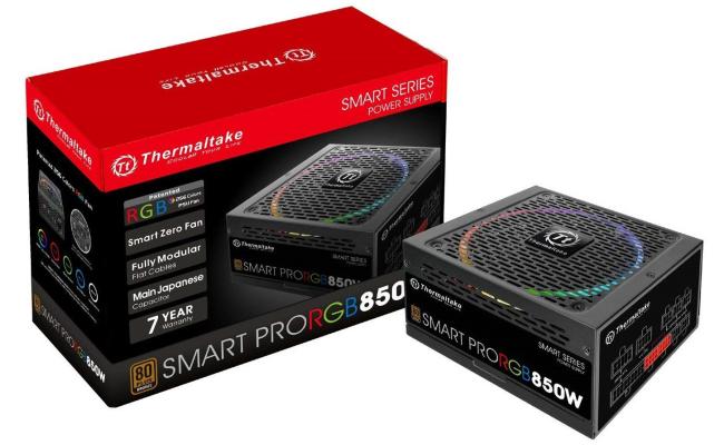 Thermaltake Smart Pro RGB 850W 80 PLUS Bronze Modular PSU