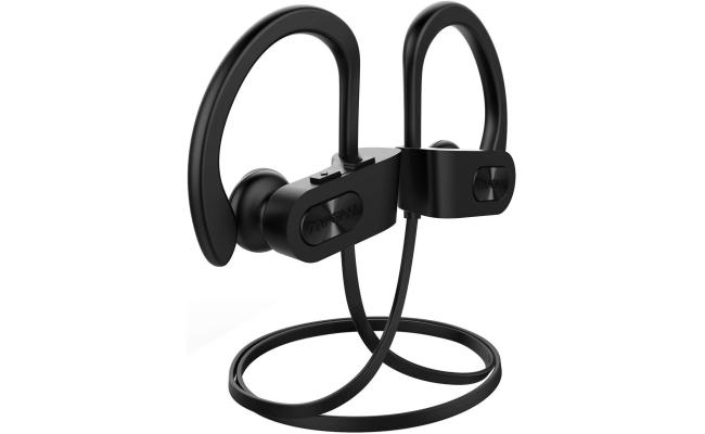 Mpow Flame IPX7 Waterproof Bluetooth V5.0 with Noise Canceling Mic HiFi Stereo , Black