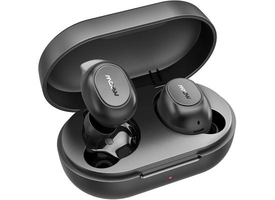 Mpow MDots In-Ear Bluetooth 5.0 Waterproof 20Hrs Playtime & Noise Cancel Mic
