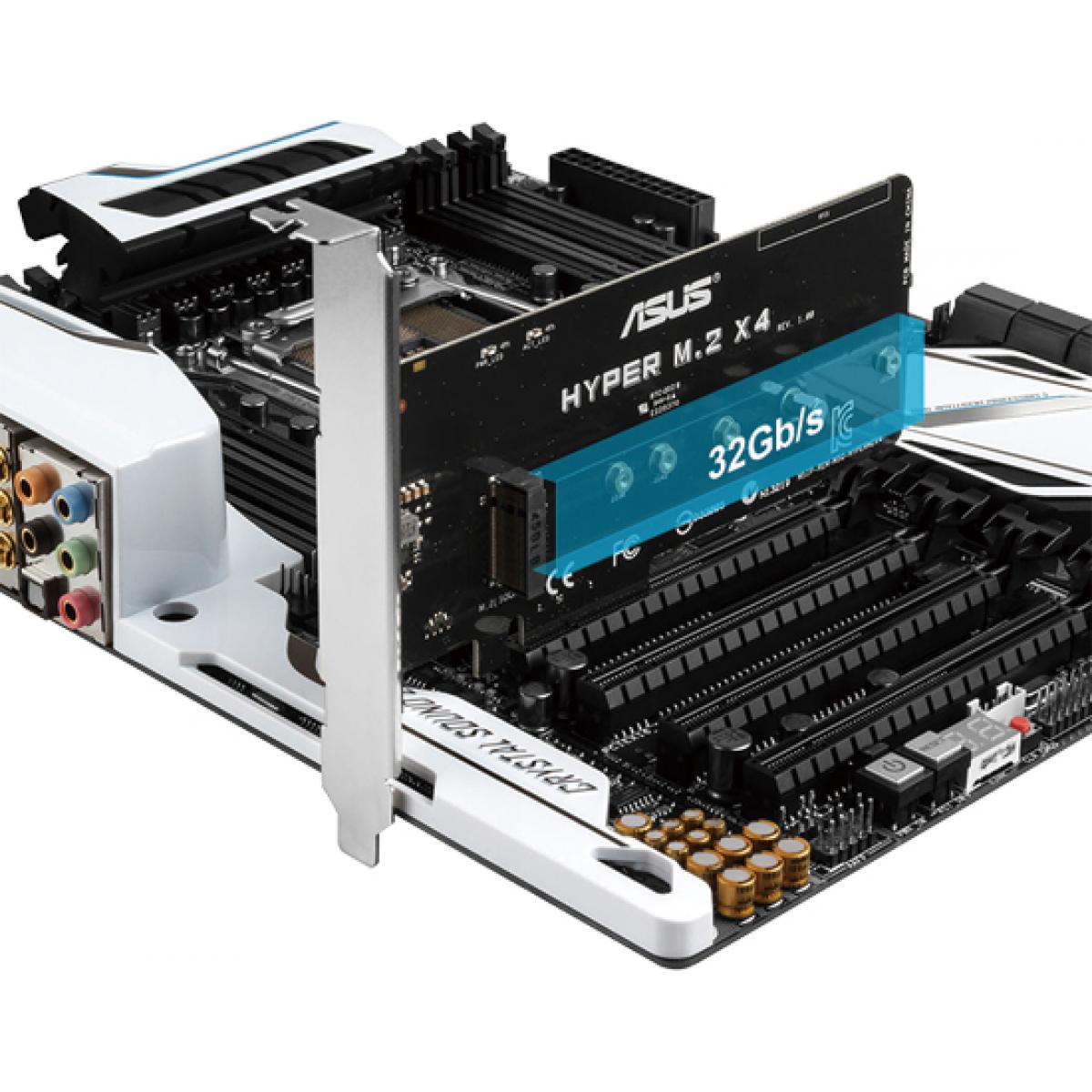 Asus Hyper M.2 PCI-Express x4 Mini Card Adapter | HYPER M ...