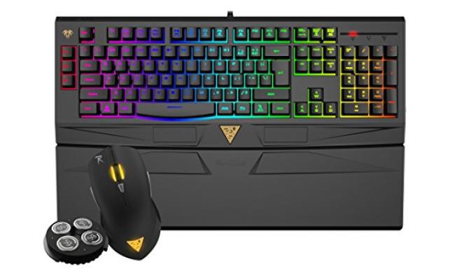 Gamdias Ares 7 Color Keyboard & Ourea FPS Mouse