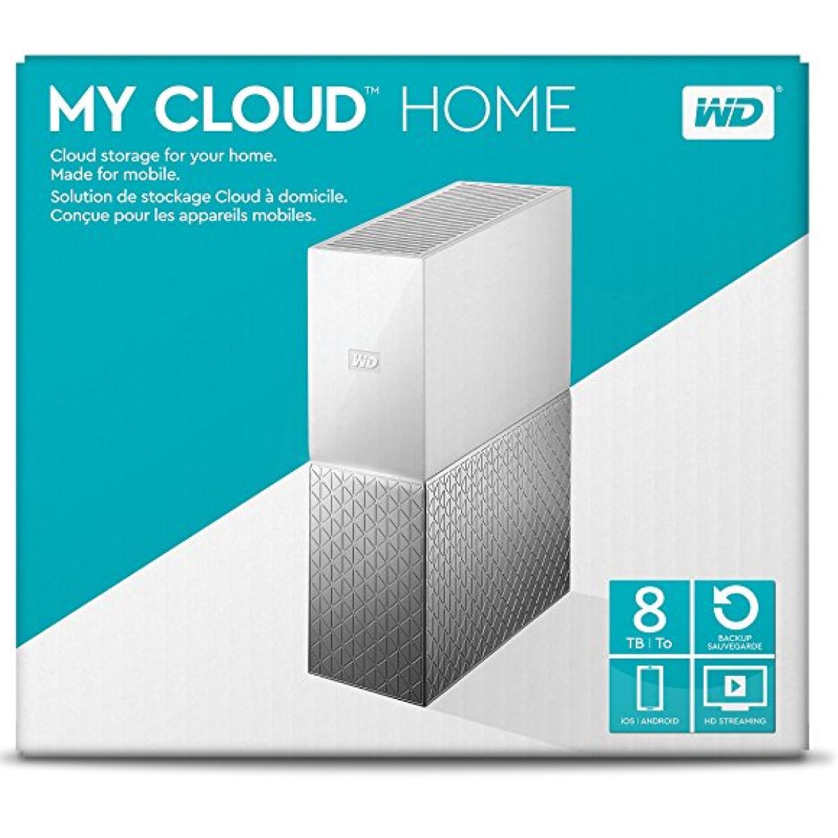 WD 8TB My Cloud Home Personal Cloud Storage WDBVXC0080HWTNESN City