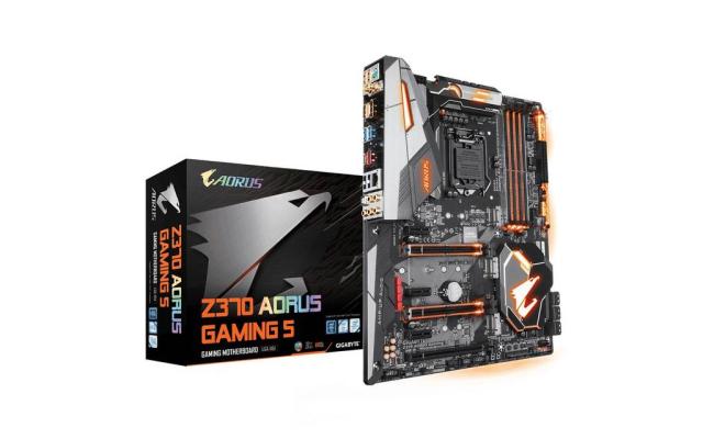 Z370 gigabyte разгон 9700к