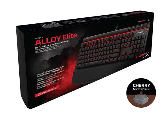 HyperX Alloy Elite Mechanical Gaming Keyboard, MX Brown