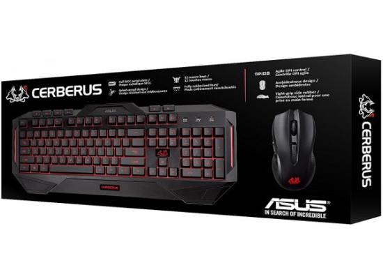 Cerberus Keyboard and Mouse Gaming Combo USB