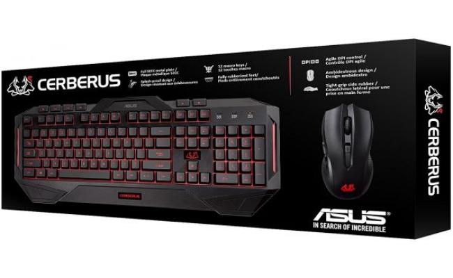 Cerberus Keyboard and Mouse Gaming Combo USB