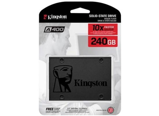Kingston A400 240GB SATA III 2.5" TLC (SSD) 