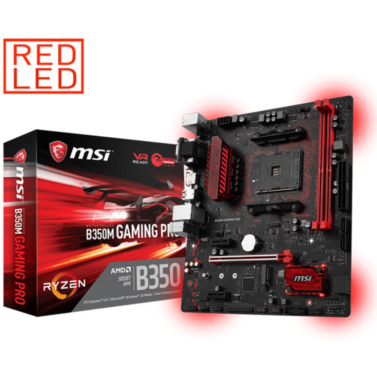 Msi b350m gaming pro какие процессоры поддерживает