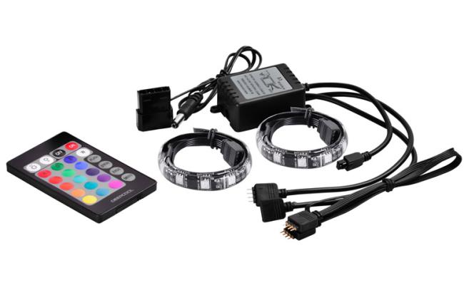 Deepcool RGB 350 Colour LED Strip Magnetic Lighting Kit With Remote Deepcool RGB 350 Colour LED Strip Magnetic Lighting Kit With Remote