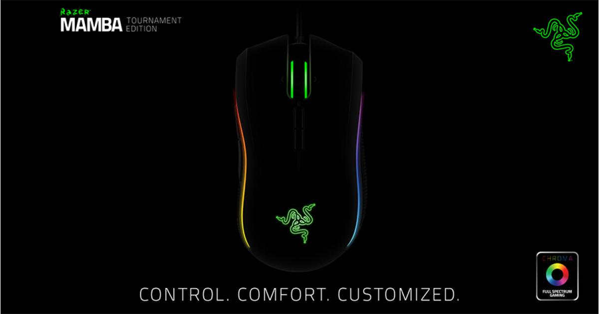 Razer Mamba Elite Chroma Gaming Mouse -Right Hand | RZ01-02560100-R3M1 |  City Center For Computers | Amman Jordan