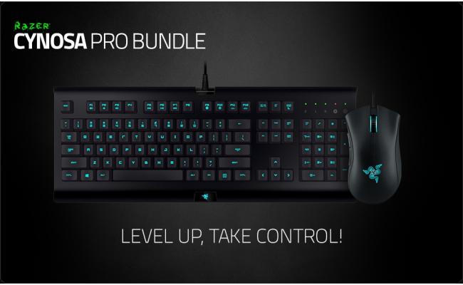RaZER Cynosa Pro Gaming Bundle Keyboard + Mouse