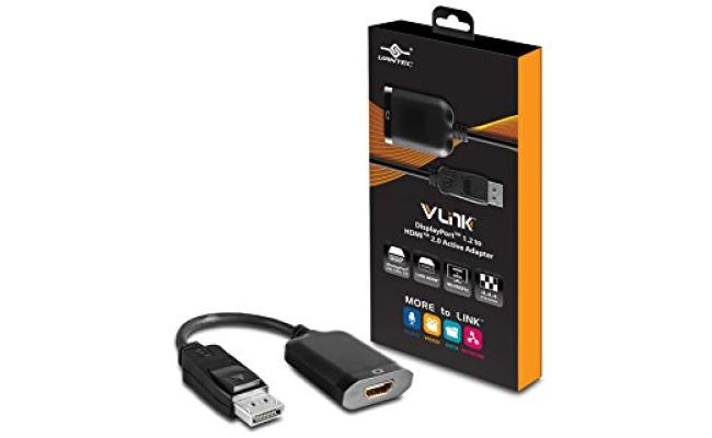 Vantec  VLink DisplayPort HDMI Female Active Adapter