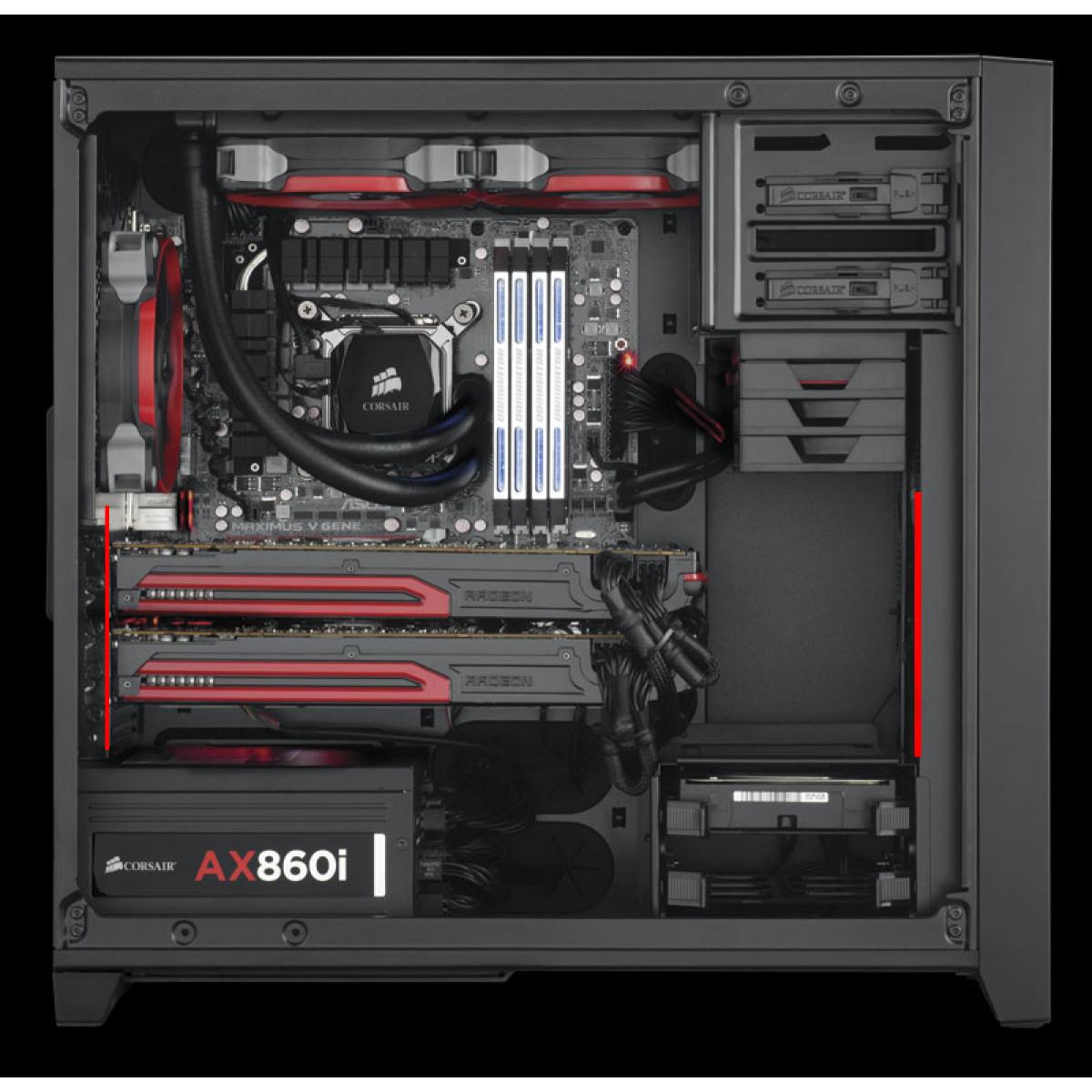 Corsair Obsidian Series 350D Aluminum / Steel Black | CC-9011029-WW ...