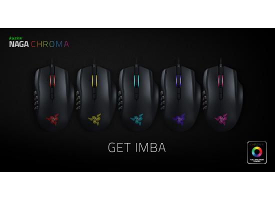 Razer Naga Chroma RGB MMO Gaming Mouse