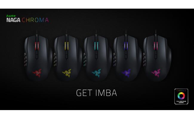 Razer Naga Chroma RGB MMO Gaming Mouse