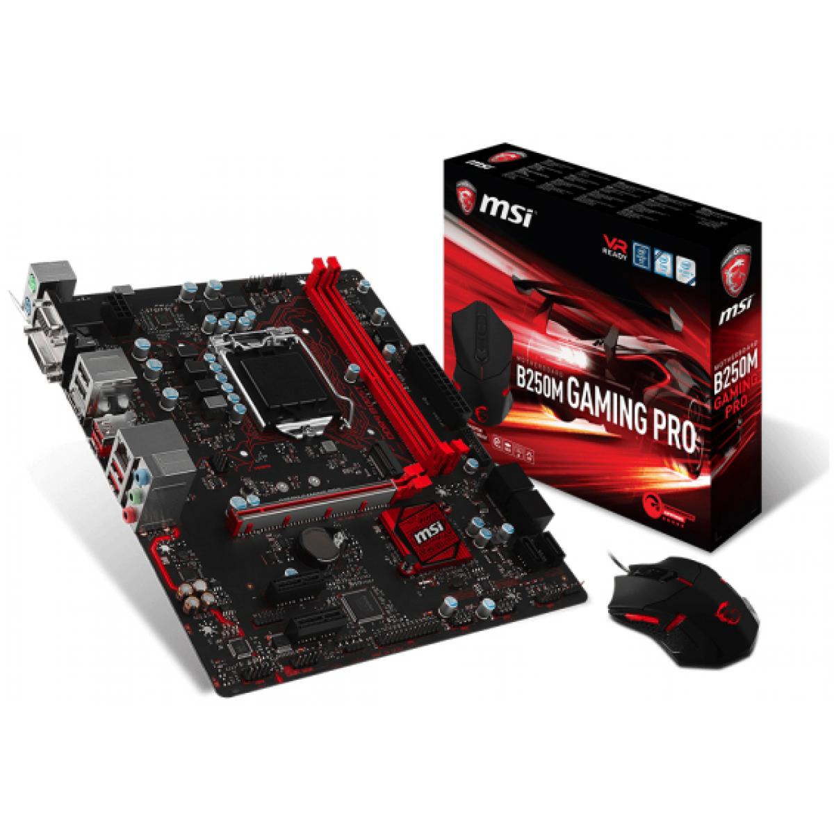 Msi b250m gaming pro какие процессоры поддерживает