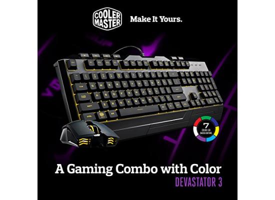 Cooler Master Devastator 3 RGB Gaming COMBO