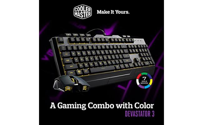 Cooler Master Devastator 3 RGB Gaming COMBO