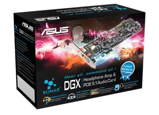 Asus Xonar DGX  5.1 PCI Express Sound Card 
