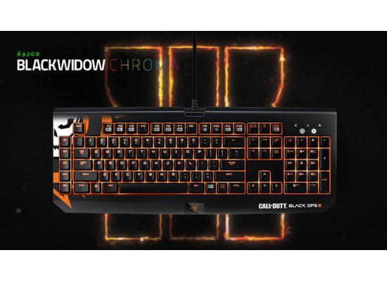 Razer Blackwidow Mechanical Chroma COD Blackops III
