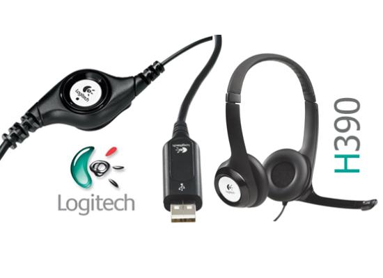 logitech h390 usb wired pc headset for internet calls and music (981-000014) mac