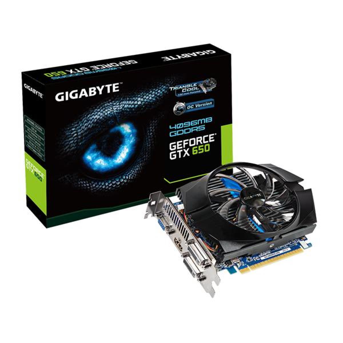 GIGABYTE NVIDIA GeForce GTX 650 OC 4GB GDDR5 | GV-N650OC-4GI | City ...