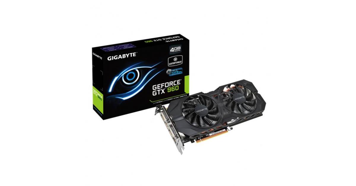 GIGABYTE NVIDIA GeForce GTX 960 OC 4GB GDDR5 + Game Coupon GV