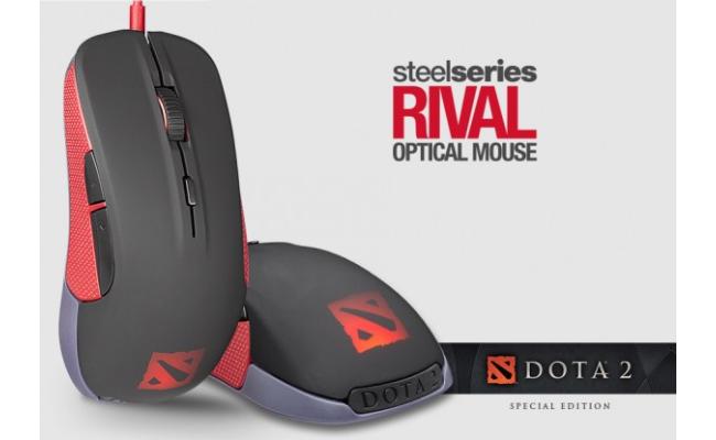 SteelSeries Rival Optical Mouse Dota 2 Special Edition