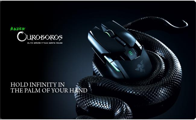 RAZER Ouroboros Wire & Wireless Gaming Mouse