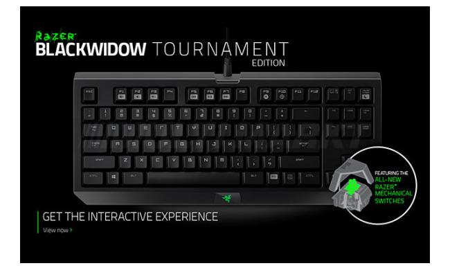 Razer BlackWidow Tournament Edition Green