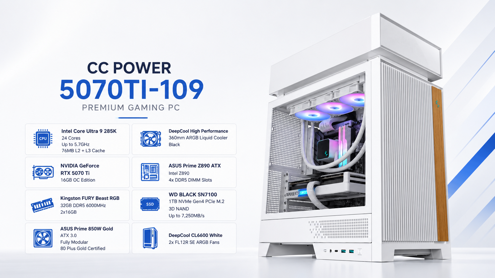 CC POWER 5070TI-109 Gaming PC