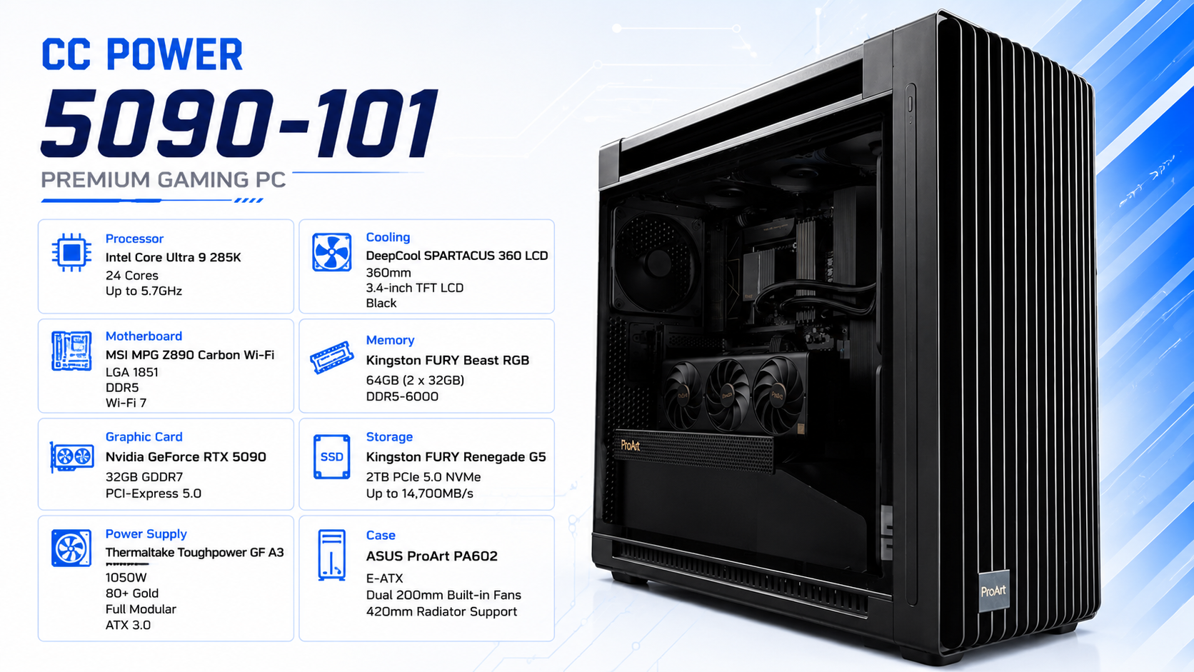 CC POWER 5090-101 Gaming PC