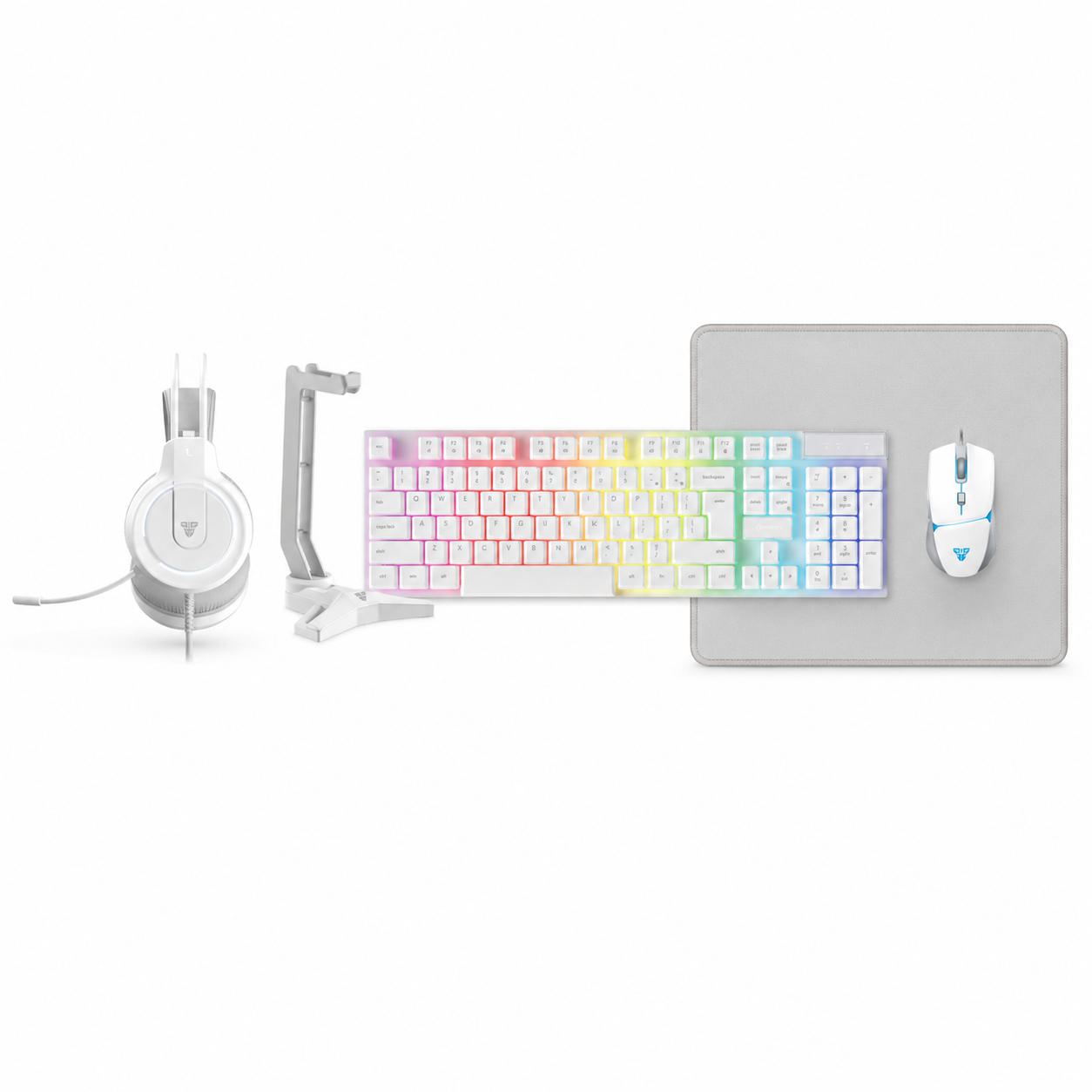 Fantech P51 5-in-1 Wired Gaming Power Bundle Black Overview