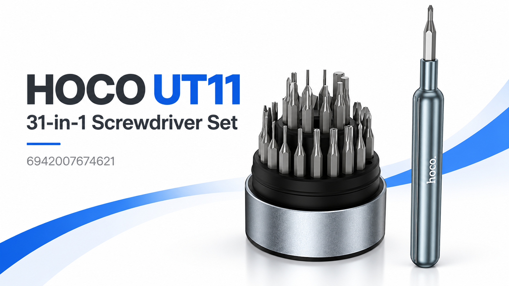 HOCO UT11 31-in-1 Screwdriver Set Overview