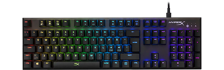 alloy FPS rgb gaming keyboard