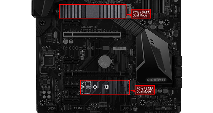 Dual M.2 and PCIe Slot