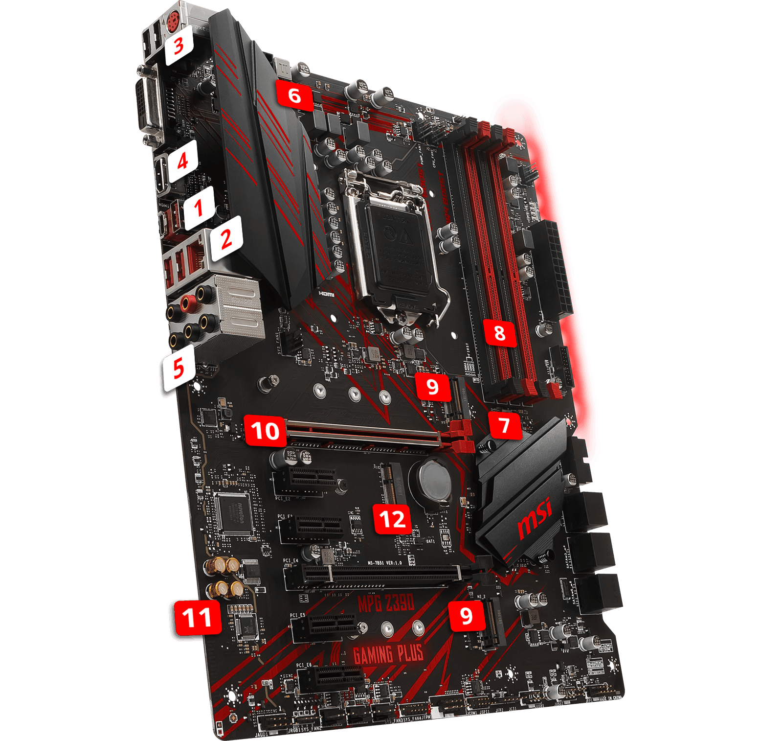 Z390 Gaming Plus features